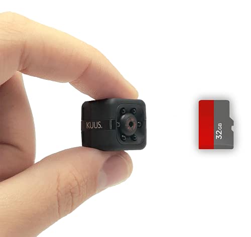 Kuus. Mini Kamera Mit Bewegungsmelder Und Aufzeichnung