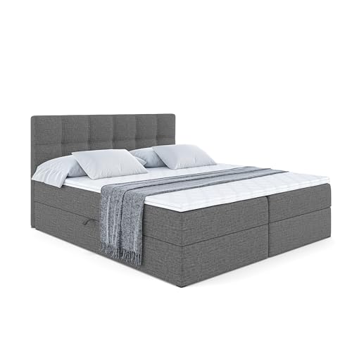 Altdecor Boxspringbett Mit Tonnentaschenfederkern