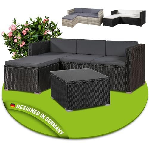 Juskys Wetterfeste Outdoor Loungemöbel