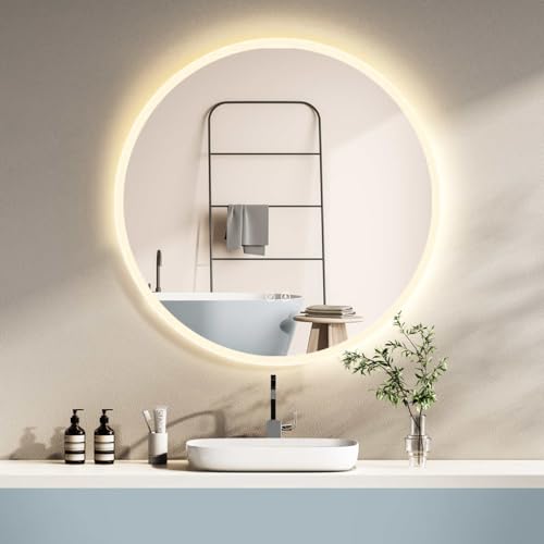 Hoko Badspiegel Rund Mit Beleuchtung